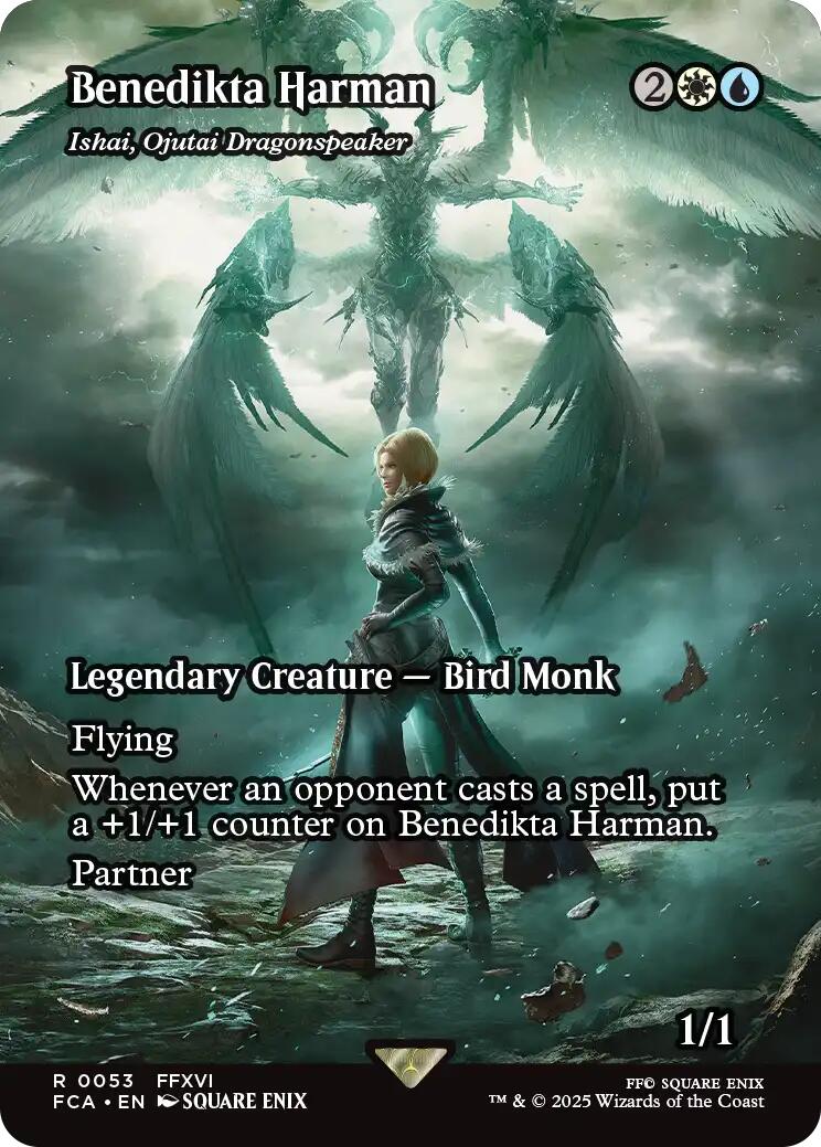 Benedikta Harman - Ishai, Ojutai Dragonspeaker (Showcase) [FINAL FANTASY : Through the Ages] Foil
