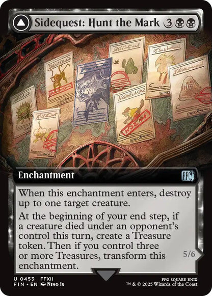 Sidequest: Hunt the Mark // Yiazmat, Ultimate Mark (Extended Art) [FINAL FANTASY] Foil