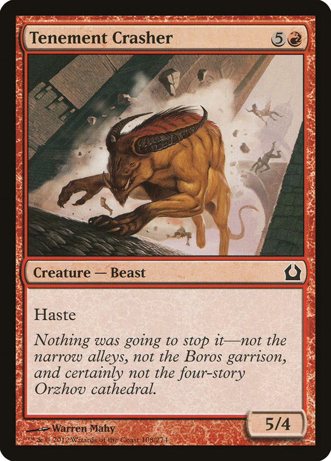 Tenement Crasher [Return to Ravnica] Foil