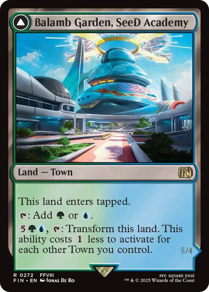 Balamb Garden, SeeD Academy // Balamb Garden, Airborne [FINAL FANTASY] Foil