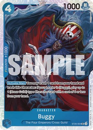 Buggy (ST25-004) - [Starter Deck 25: BLUE Buggy] Foil