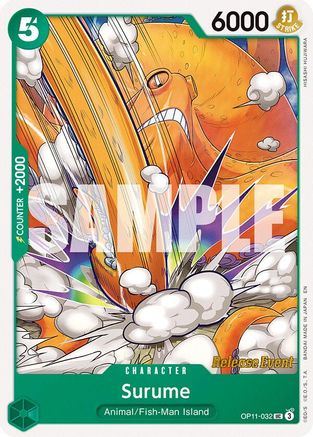 Surume (OP11-032) - [A Fist of Divine Speed Release Event Cards]
