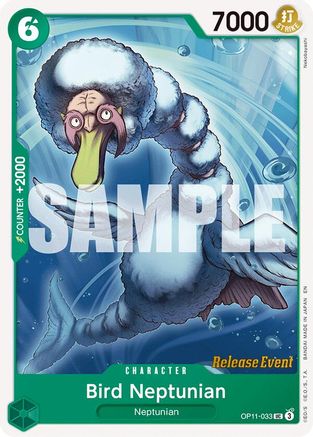 Bird Neptunian (OP11-033) - [A Fist of Divine Speed Release Event Cards]