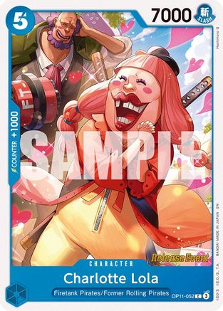 Charlotte Lola (OP11-052) - [A Fist of Divine Speed Release Event Cards]