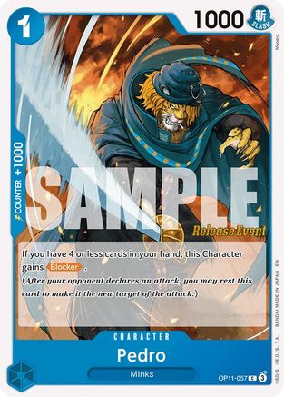 Pedro (OP11-057) - [A Fist of Divine Speed Release Event Cards]