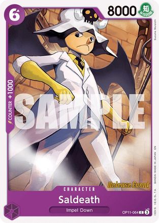 Saldeath (OP11-064) - [A Fist of Divine Speed Release Event Cards]