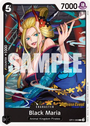 Black Maria (OP11-089) - [A Fist of Divine Speed Release Event Cards]