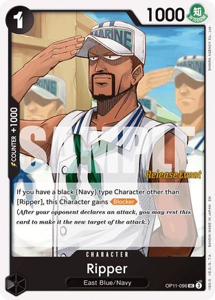 Ripper (OP11-096) - [A Fist of Divine Speed Release Event Cards]