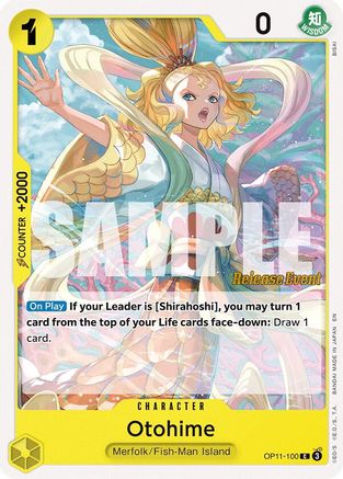 Otohime (OP11-100) - [A Fist of Divine Speed Release Event Cards]