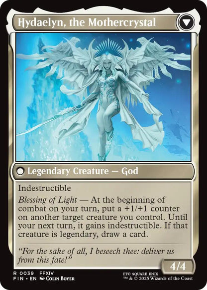 Venat, Heart of Hydaelyn // Hydaelyn, the Mothercrystal [FINAL FANTASY] Foil