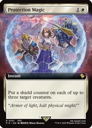 Protection Magic (Extended Art) [FINAL FANTASY Commander] Foil