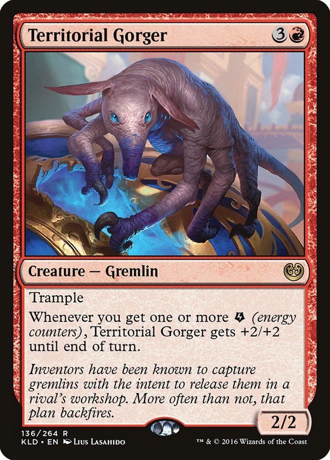 Territorial Gorger [Kaladesh] Foil