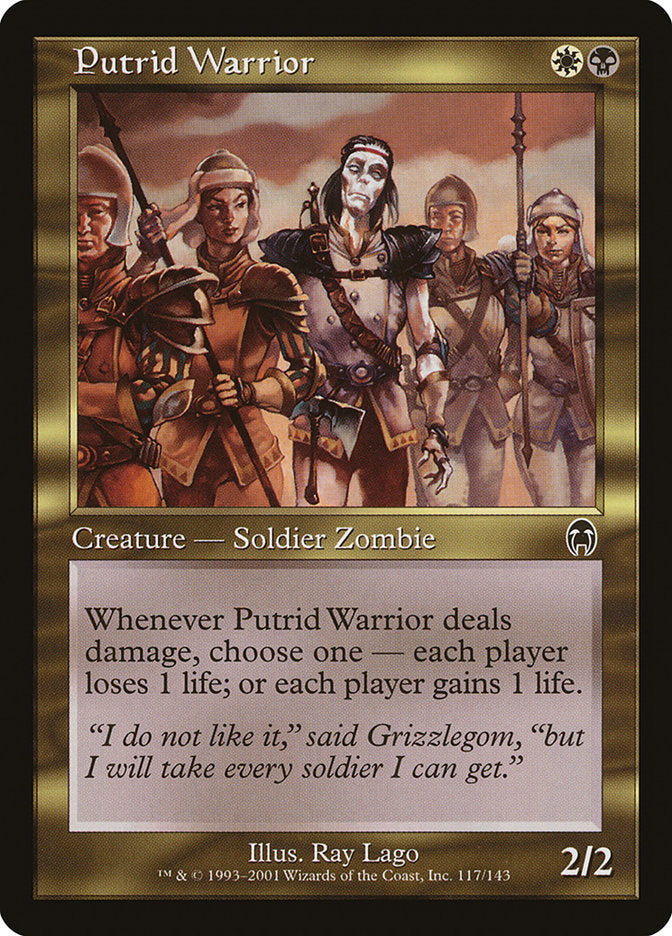 Putrid Warrior [Apocalypse] Foil