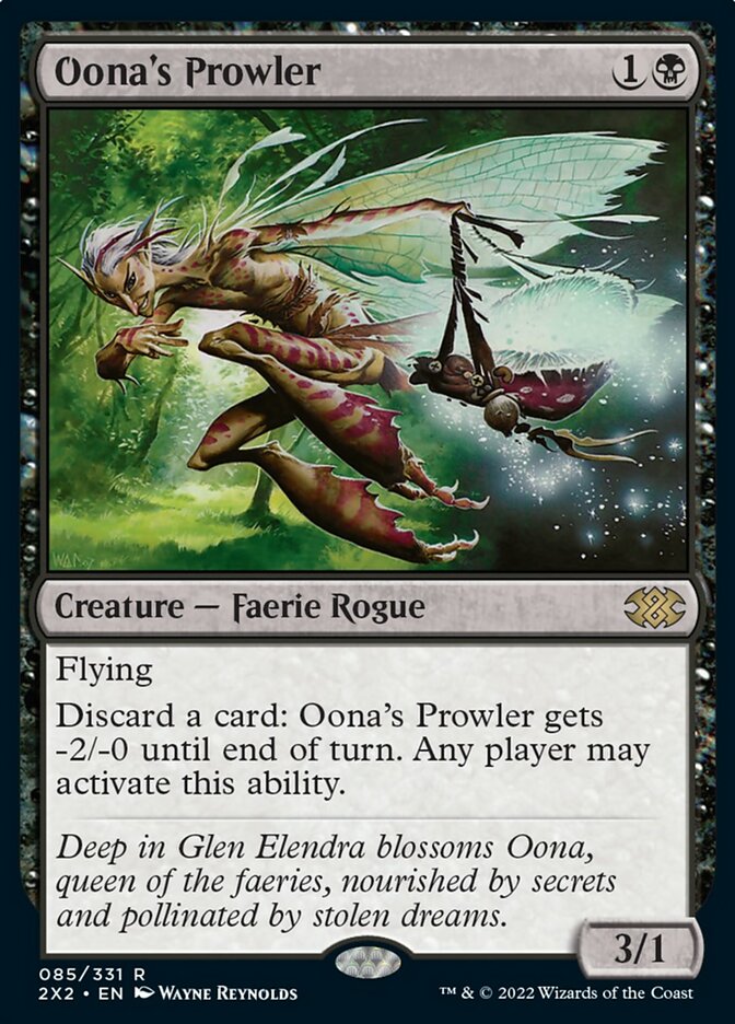 Oona's Prowler [Double Masters 2022] Foil
