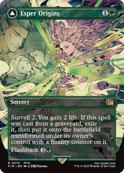 Esper Origins // Summon: Esper Maduin (Borderless) [FINAL FANTASY] Foil