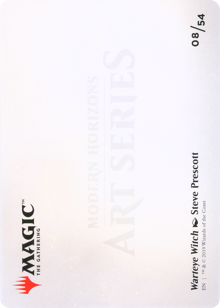 Warteye Witch // Warteye Witch  [Modern Horizons Art Series] (Borderless)