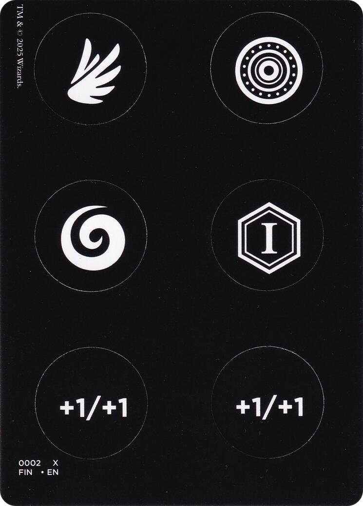 Punch Card Token (0001 // 0002) [FINAL FANTASY Tokens]