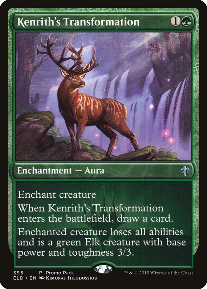 Kenrith's Transformation (Promo Pack) [Throne of Eldraine Promos] Foil