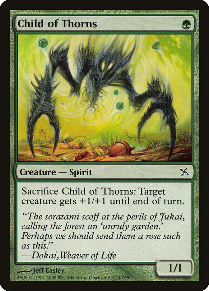 Child of Thorns [Betrayers of Kamigawa] Foil