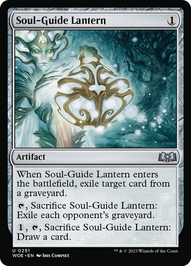 Soul-Guide Lantern [Wilds of Eldraine] Foil