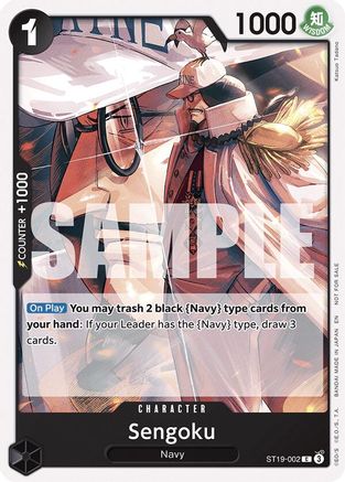 Sengoku (Tournament Pack 2025 Vol. 3) (ST19-002) - [One Piece Promotion Cards]