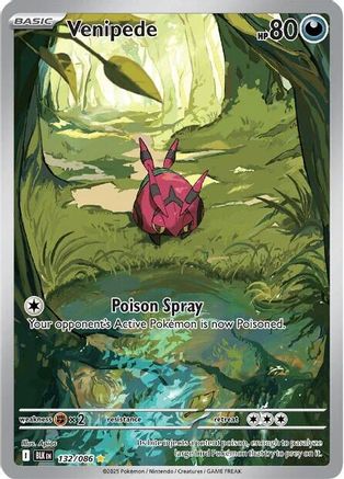 Venipede (138/086) [Scarlet & Violet: Black Bolt]