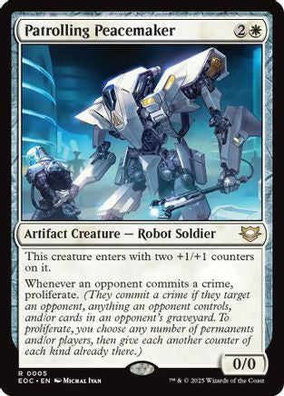 Patrolling Peacemaker  [Commander: Edge of Eternities]