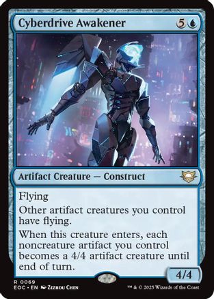 Cyberdrive Awakener  [Commander: Edge of Eternities]