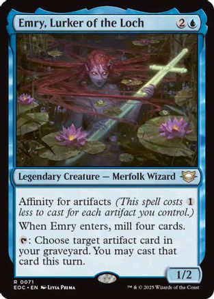 Emry, Lurker of the Loch  [Commander: Edge of Eternities]