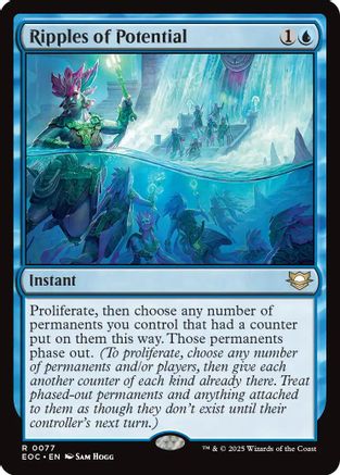 Ripples of Potential  [Commander: Edge of Eternities]