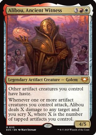 Alibou, Ancient Witness  [Commander: Edge of Eternities]