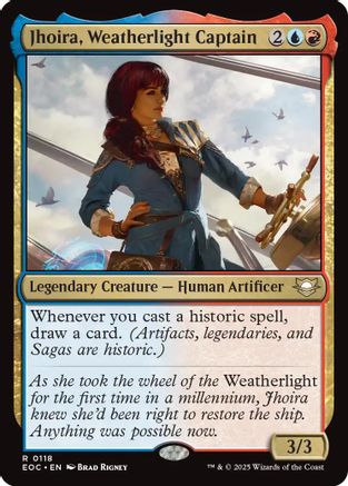 Jhoira, Weatherlight Captain  [Commander: Edge of Eternities]