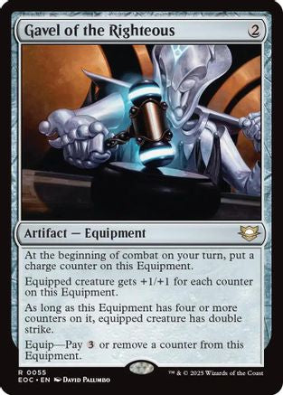 Gavel of the Righteous  [Commander: Edge of Eternities]