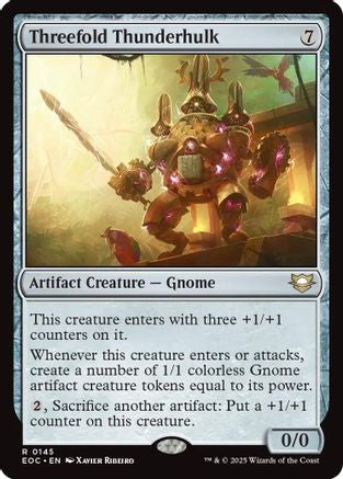 Threefold Thunderhulk  [Commander: Edge of Eternities]