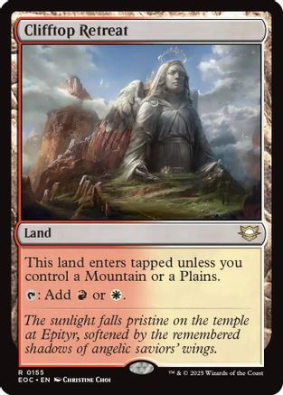 Clifftop Retreat  [Commander: Edge of Eternities]