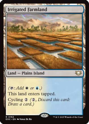 Irrigated Farmland  [Commander: Edge of Eternities]