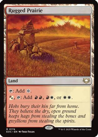 Rugged Prairie  [Commander: Edge of Eternities]
