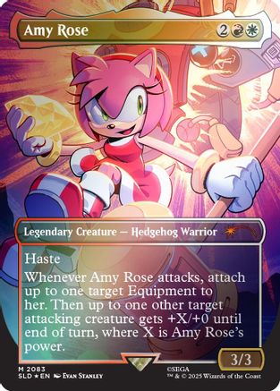 Amy Rose (Rainbow Foil)  [Secret Lair Drop Series] Foil