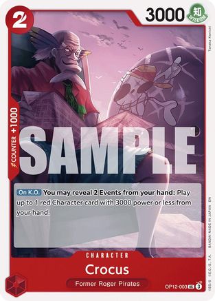 Crocus (OP12-003) - [Legacy of the Master]