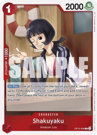Shakuyaku (OP12-006) - [Legacy of the Master] Foil