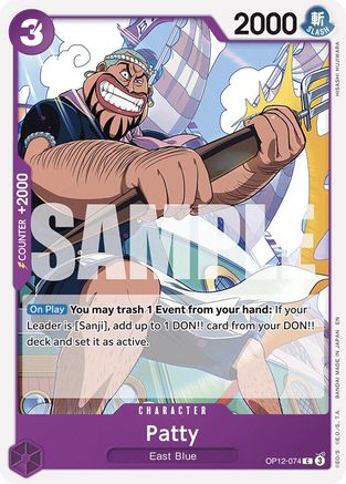 Patty (OP12-074) - [Legacy of the Master]