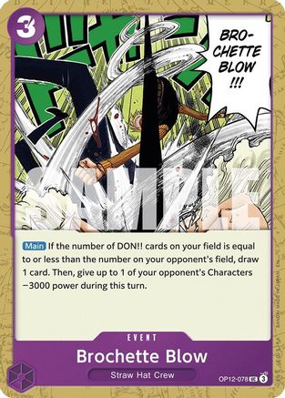 Brochette Blow (OP12-078) - [Legacy of the Master]
