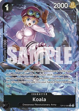 Koala (086) (Alternate Art) (OP12-086) - [Legacy of the Master] Foil