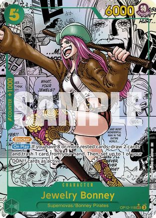 Jewelry Bonney (118) (Manga) (OP12-118) - [Legacy of the Master] Foil