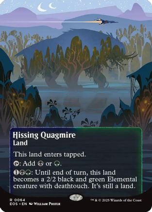 Hissing Quagmire (0064) (Borderless)  [Edge of Eternities: Stellar Sights]