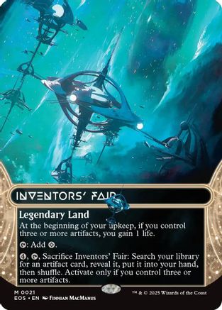 Inventors' Fair (0021) (Borderless)  [Edge of Eternities: Stellar Sights] Foil