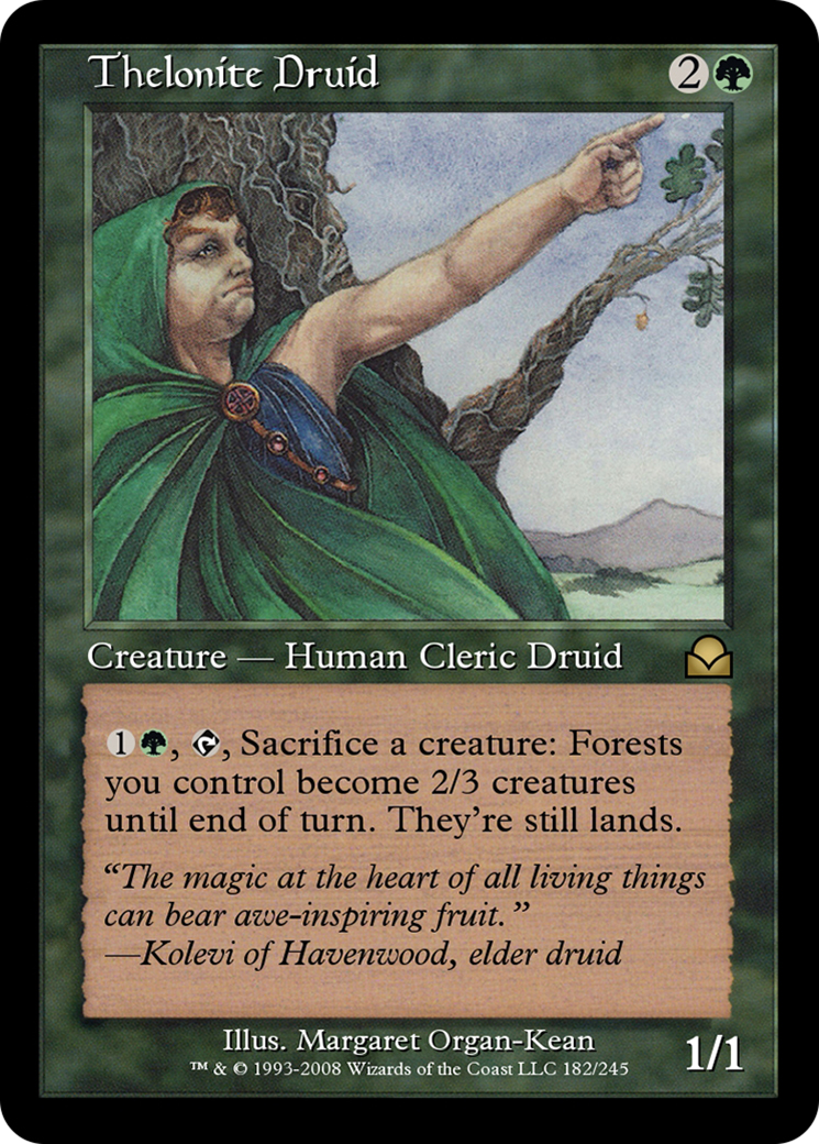 Thelonite Druid  [Masters Edition II] Foil