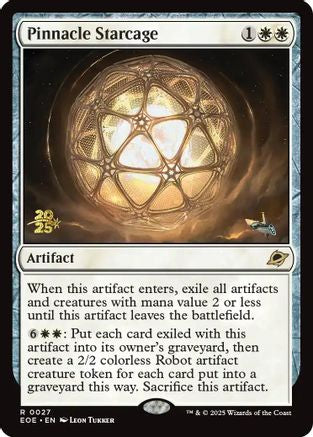 Pinnacle Starcage  [Prerelease Cards] Foil