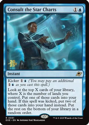 Consult the Star Charts  [Prerelease Cards] Foil