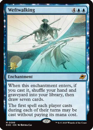 Weftwalking  [Prerelease Cards] Foil